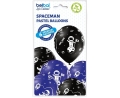 Balony dla Dzieci  Kosmos kpl. 6szt - Niebieski/Czarny