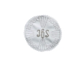 Emblemat komunijny IHS Haft 9,5cm 