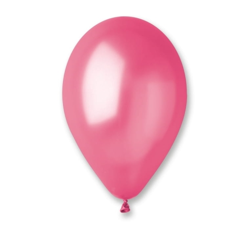 Balony Metaliczne Fuksja 30cm kpl. 100szt
