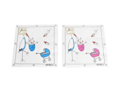 Serwetka Ambiente 33 x 33cm kpl. 20szt - 2 wzory