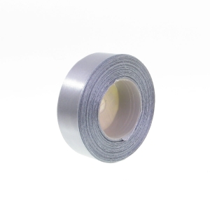 Wstążka Satynowa 25mm 32mb – Srebrny Nr 180