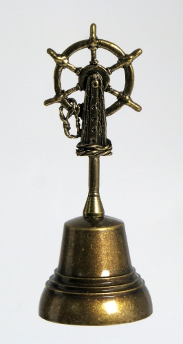 Dzwonek Metalowy Ster 17cm 