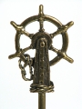 Dzwonek Metalowy Ster 17cm 