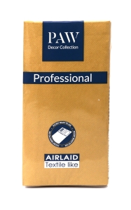 Serwetki Pocket Airlaid kpl. 25szt - Złoty