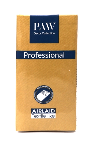 Serwetki Pocket Airlaid kpl. 25szt - Złoty