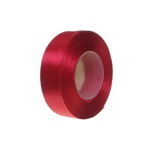 Wstążka Satynowa 25mm 32mb – Jasny Bordowy Nr 33