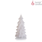Świeca Choinka 8 x 15cm - Biały