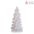 Świeca Choinka 11 x 21cm - Biały