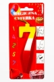 Magiczna Świeczka Urodzinowa Cyfra 0-9 Niegasnąca - 10cm