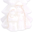 Świeca Holy Christmas Tree Choinka 8 x 15cm - Biały