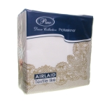 Serwetki Flizelinowe Airlaid Royal Lace kpl. 50szt - Złoty