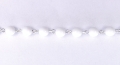 Różaniec Komunijny Kulka 6mm kpl. 10szt - Biały