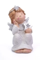 Figurka Ceramiczna Anioł LED Biały 52cm - 3 wzory 