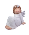 Figurka Ceramiczna Anioł LED Biały 52cm - 3 wzory 
