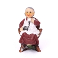 Figurka Dekoracyjna Babcia/Dziadek w Fotelu 11cm