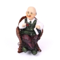 Figurka Dekoracyjna Babcia/Dziadek w Fotelu 11cm