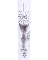 Świeca Liturgiczna I Komunia Św. K8 - Srebrny