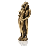 Świeca Zakochana Para 28,5cm - Złoty