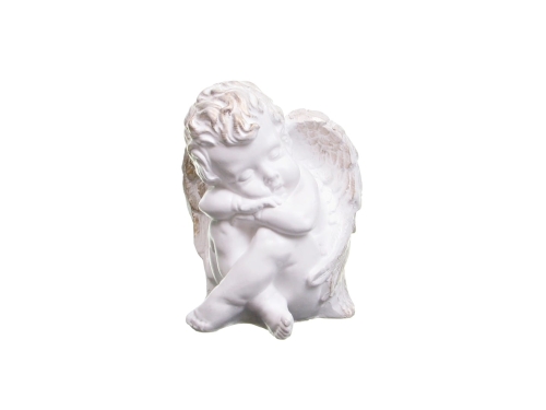 Anioł Gipsowy Śpiący 12cm AG06
