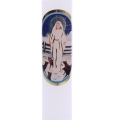 Świeca Liturgiczna Gromnica 40 x 3cm - Biały