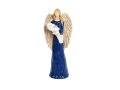 Anioł Amelia z Dzieckiem Szkliwiony 37cm - kolory
