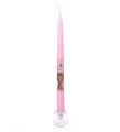 Świeca Szpic I Komunia Św. 28cm kpl. 12szt - Różowy