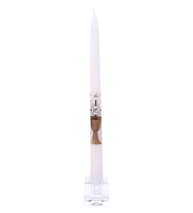 Świeca Szpic I Komunia Św. 28cm kpl. 12szt - Biały