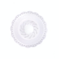 Okapnik na Świecę Mały 2x3cm kpl. 100szt - Biały