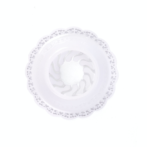 Okapnik na Świecę Mały 2x3cm kpl. 100szt - Biały