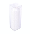 Okapnik na Świecę Mały 2x3cm kpl. 100szt - Biały