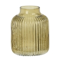 Wazon Szklany w Prążki 20cm - 3 kolory