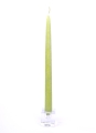 Świeca Drapana z Brokatem 29cm kpl. 10szt - Seledynowy