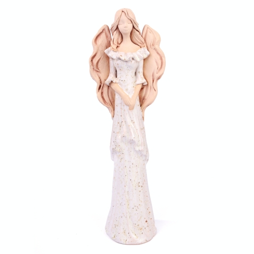Anioł Carmen Szkliwiony 42cm - Kolory