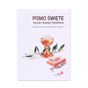 Pismo Święte ST i NT Pamiątka I Komunii Św. A5