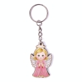 Brelok Anioł Drewniany 4,5cm - 3 wzory