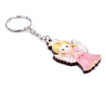 Brelok Anioł Drewniany 4,5cm - 3 wzory