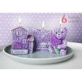 Świeca Lovely Lavender Figurka 7,5cm - 3 wzory