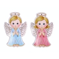 Anioł Drewniany do Zawieszenia 16cm - 2 kolory