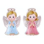 Anioł Drewniany do Zawieszenia 24cm - 2 kolory