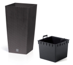 Doniczka Plastikowa Rato Square 76cm - Antracyt