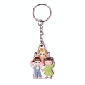Brelok Anioł Drewniany 4,5cm - 3 wzory