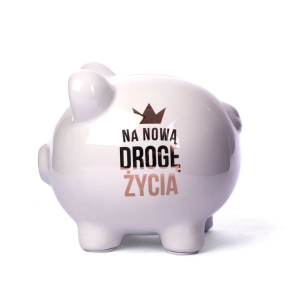 Skarbonka Świnka Royal Ślub- Nowa Droga Życia 