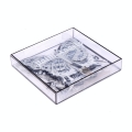 Motylki Plastikowe kpl. 32szt - Czarny/Biały
