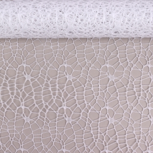 Siatka Koronkowa 50cmx4,5m - Biały