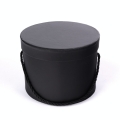 Pudełko Flower Box Papierowy Okrągły kpl. 2szt - Czarny