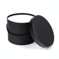 Pudełko Flower Box Papierowy Okrągły kpl. 2szt - Czarny