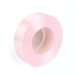 Wstążka Satynowa 25mm 32mb - Blady Różowy Nr 326