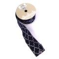 Wstążka Materiałowa z Brokatem 6,3cm - 4 kolory