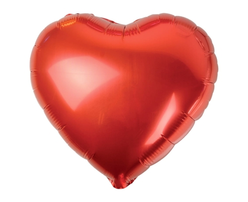 Balon Foliowy Serce 45cm - Czerwony