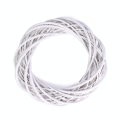 Koło Wiklinowe Wianek 35cm - Biały